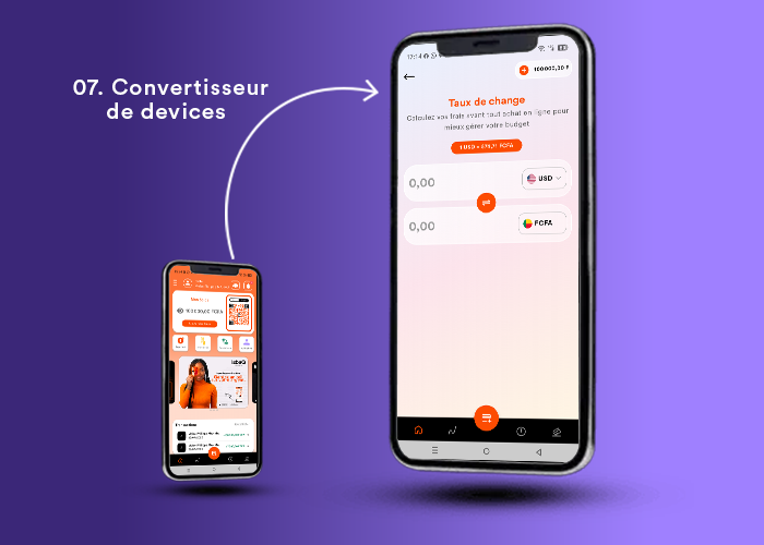 Convertisseur de devises en temps réel isbaQ