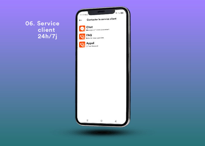 Service client isbaQ disponible 24h/7j